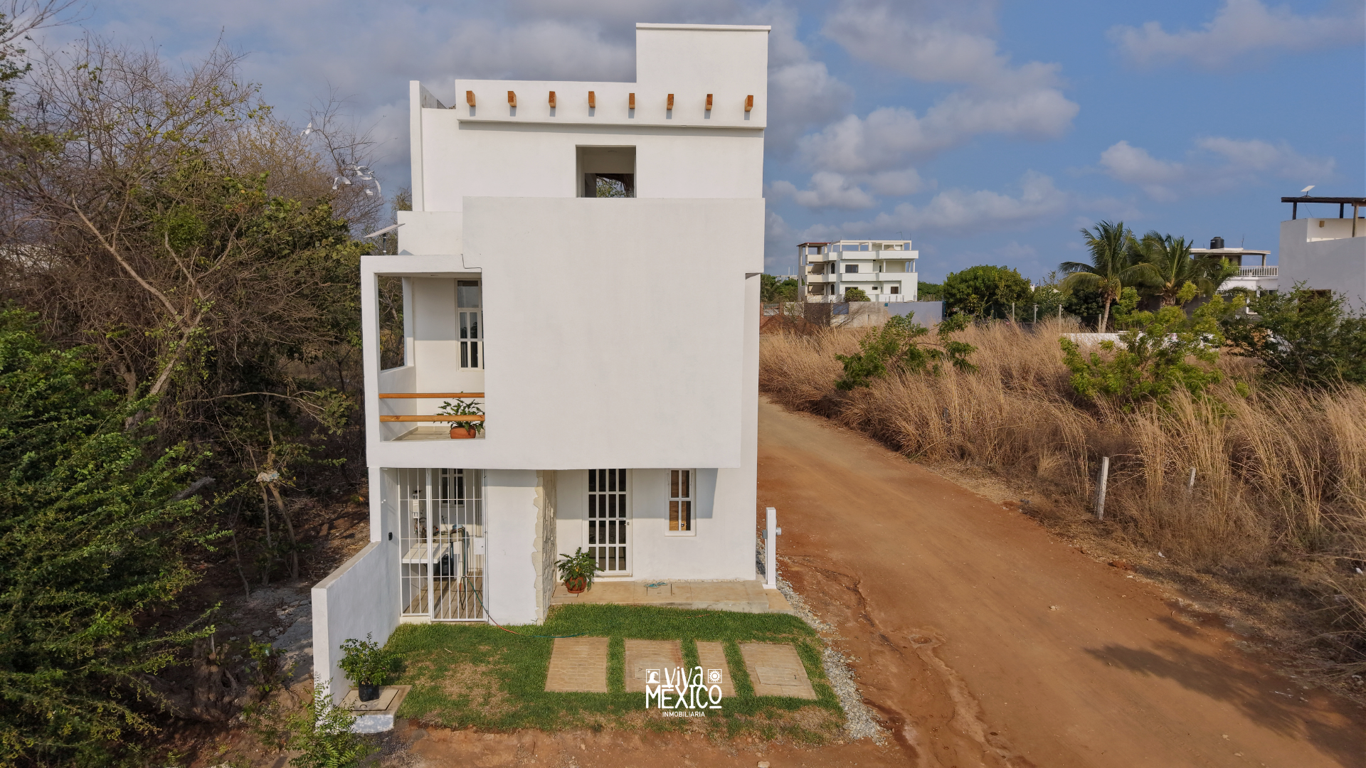 Casa Escondida con vista al mar, cerca de la Punta Zicatela 3