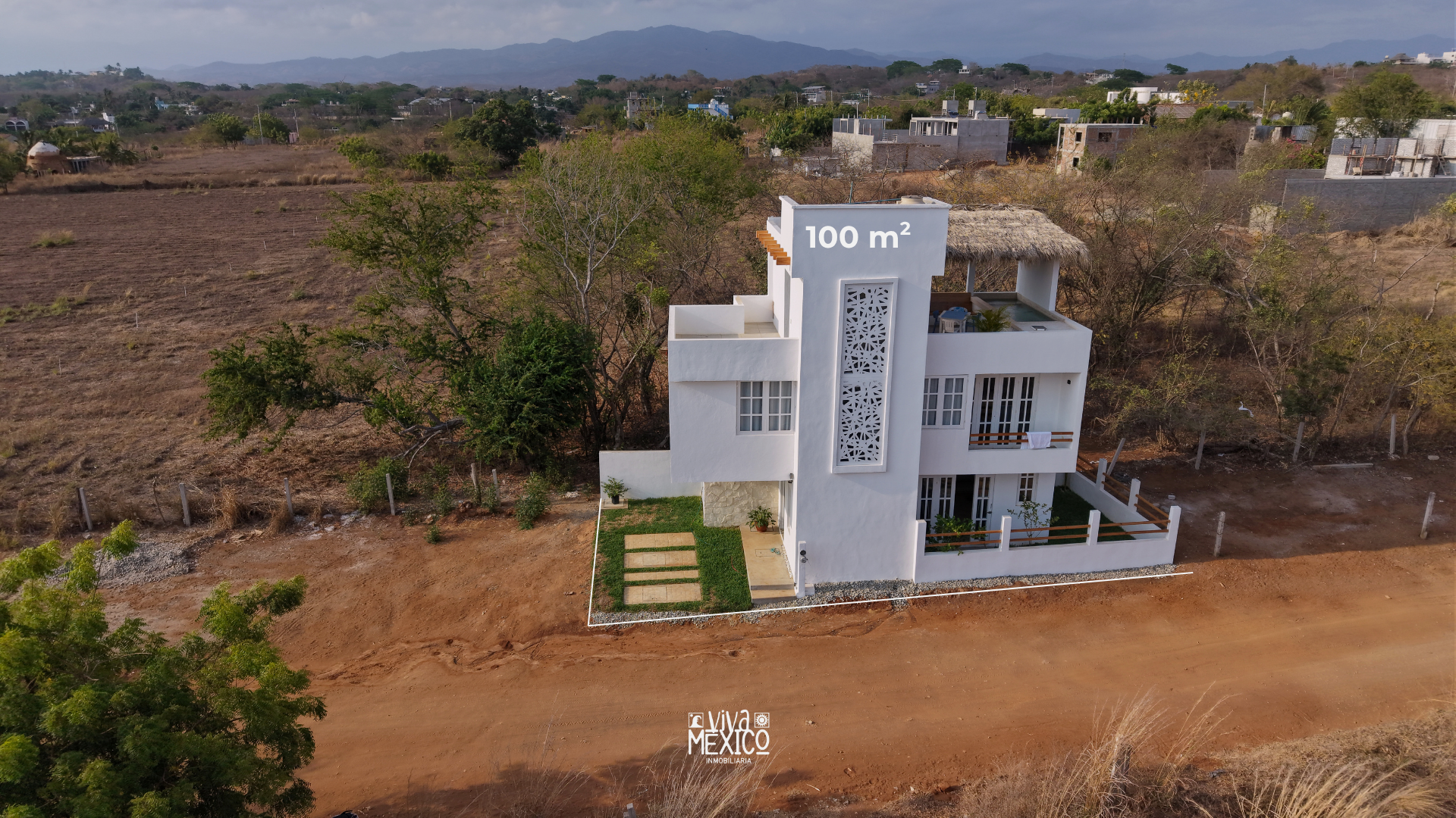 Casa Escondida con vista al mar, cerca de la Punta Zicatela 8