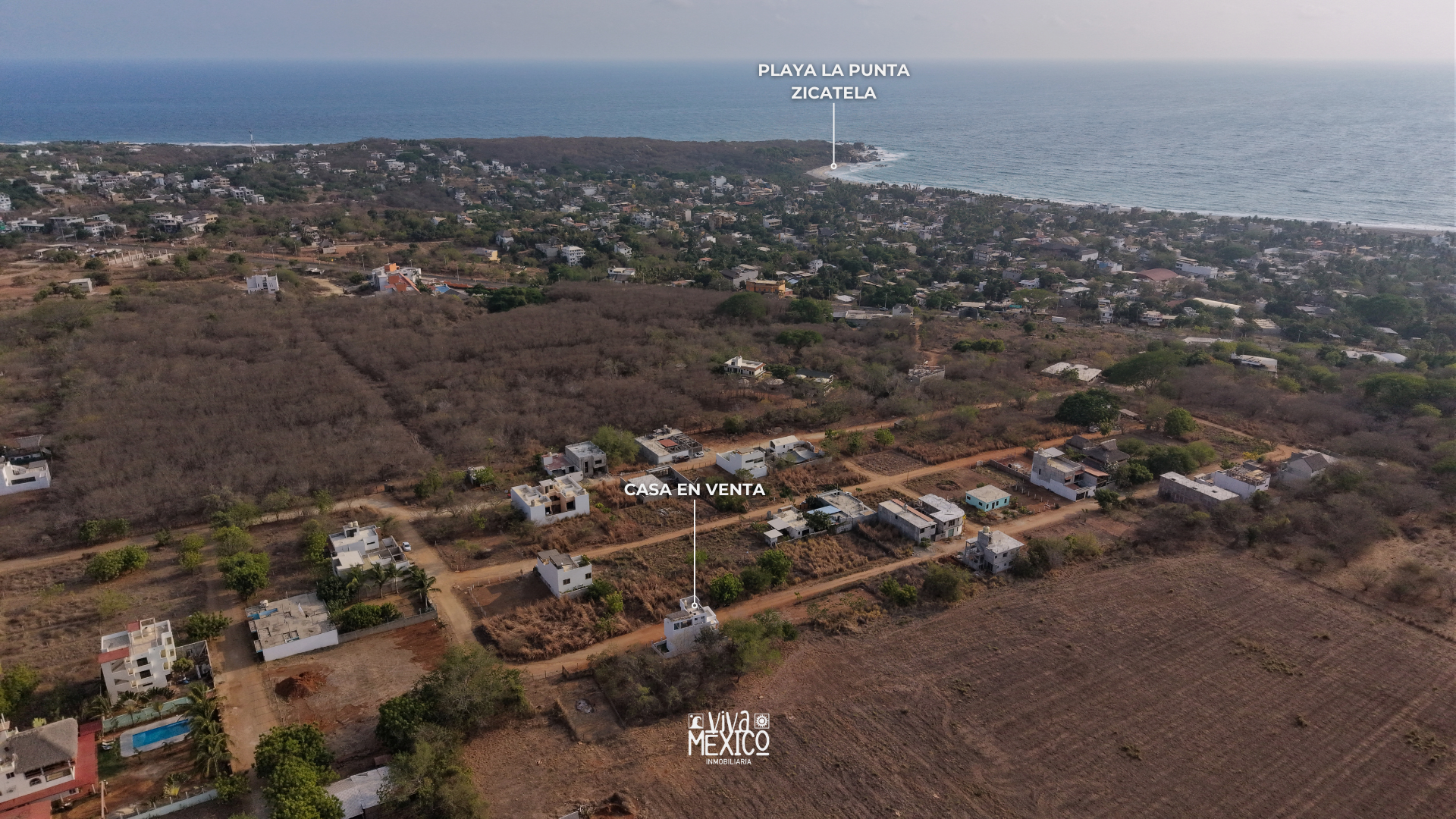 Casa Escondida con vista al mar, cerca de la Punta Zicatela 11