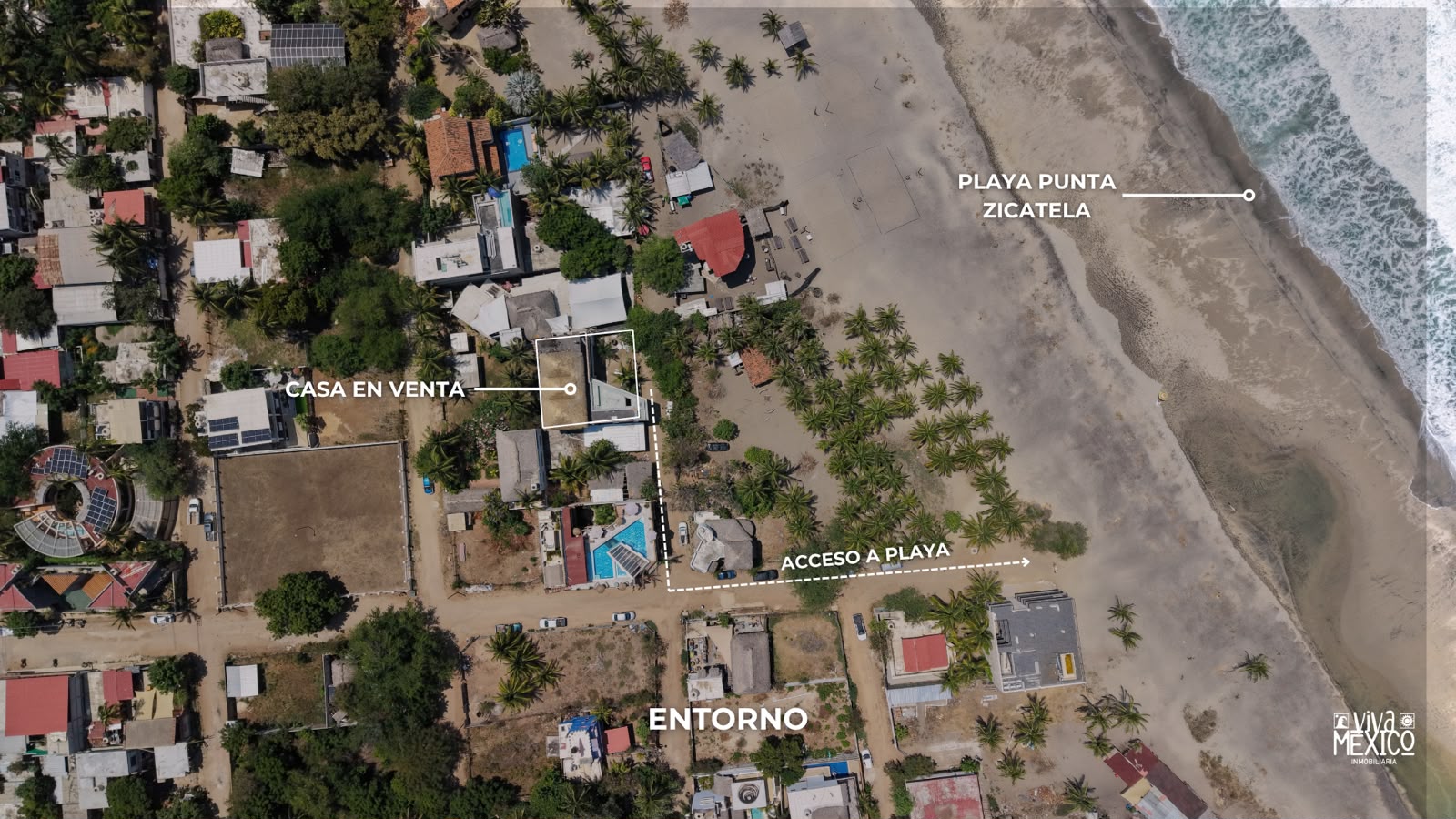 Casa Punta Piedra — Casa Boutique en Venta en La Punta Zicatela, Puerto Escondido, Oaxaca