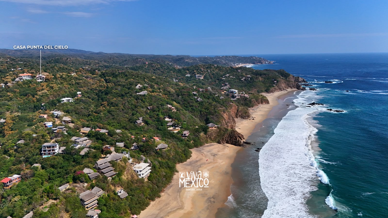 House Punta del Cielo, with ocean views, San Agustinillo Beach, Oaxaca 8
