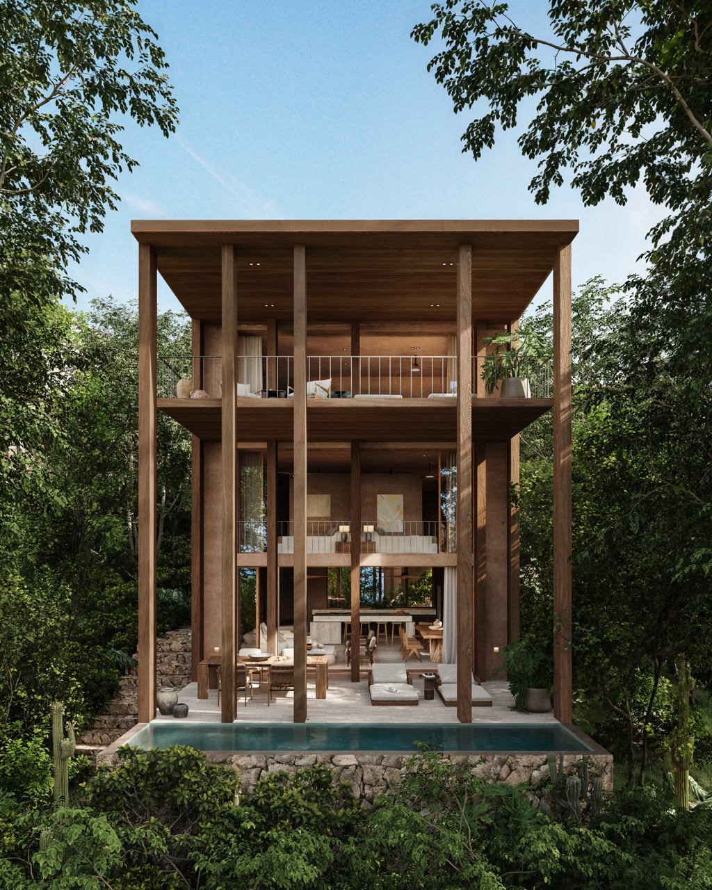 Benditas Villas de Salchi — Residencias de Autor Frente al Pacífico | Bahía de Salchi, Oaxaca, México