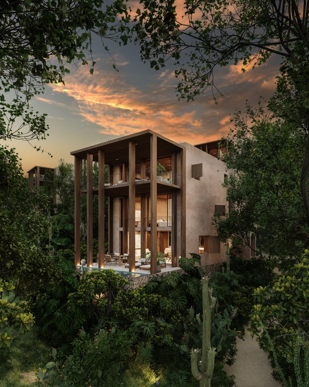 Benditas Villas de Salchi — Residencias de Autor Frente al Pacífico | Bahía de Salchi, Oaxaca, México