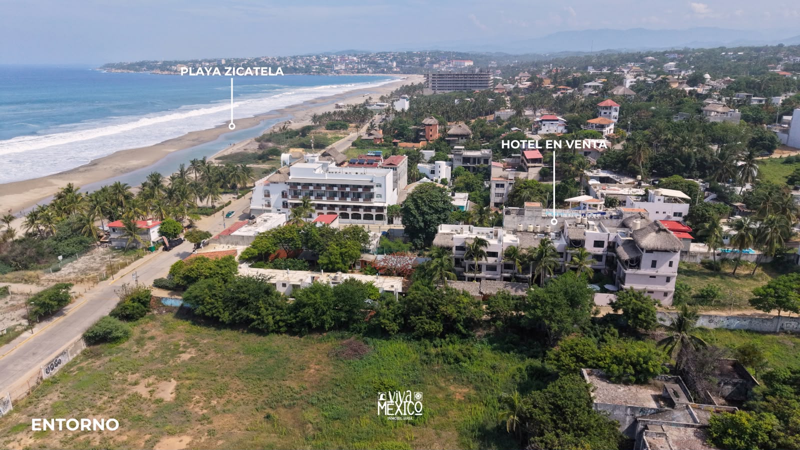 HOTEL BOUTIQUE EN VENTA EN PLAYA ZICATELA