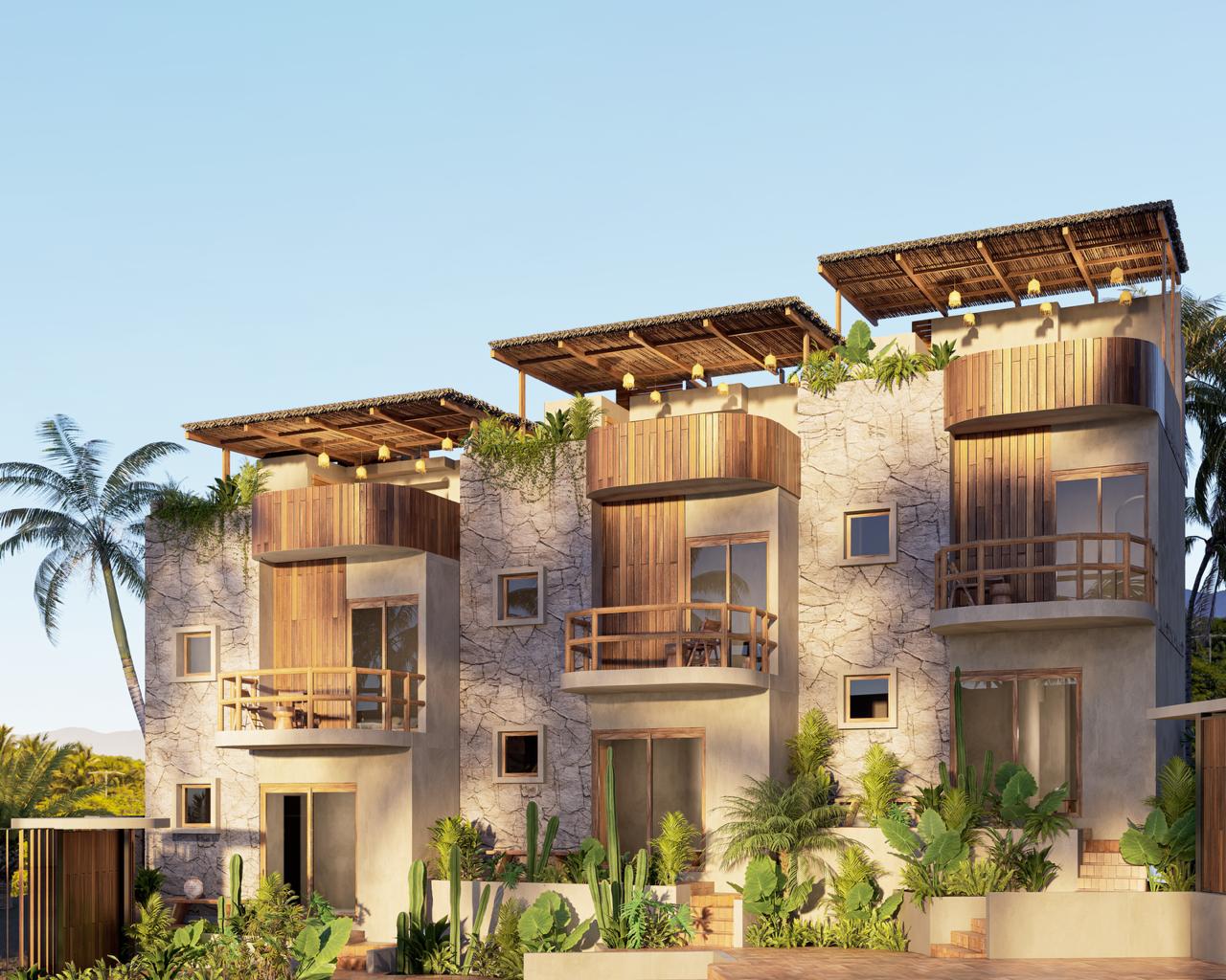 Aldea Biaani — Townhouse Premium con Alberca Privada | Punta Zicatela, Puerto Escondido 2