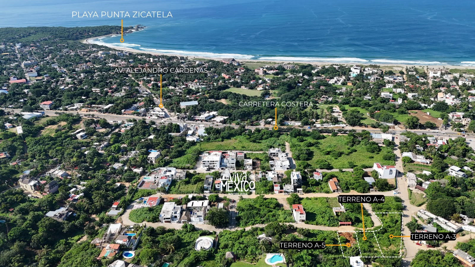 Fraccionamiento Delfines MZ. A – Brisas de Zicatela, Oaxaca