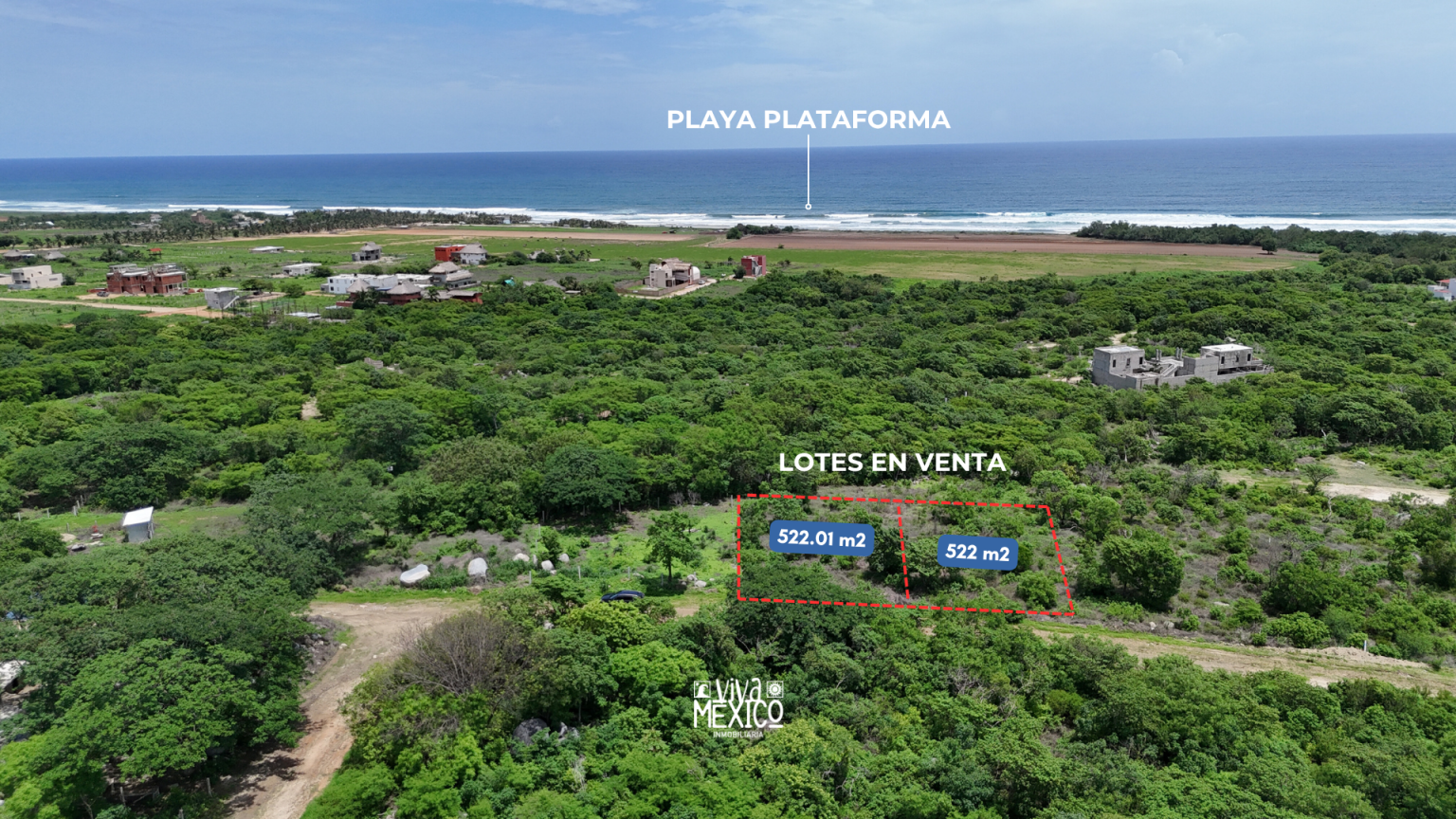 Lots for sale in Playa Plataforma 3