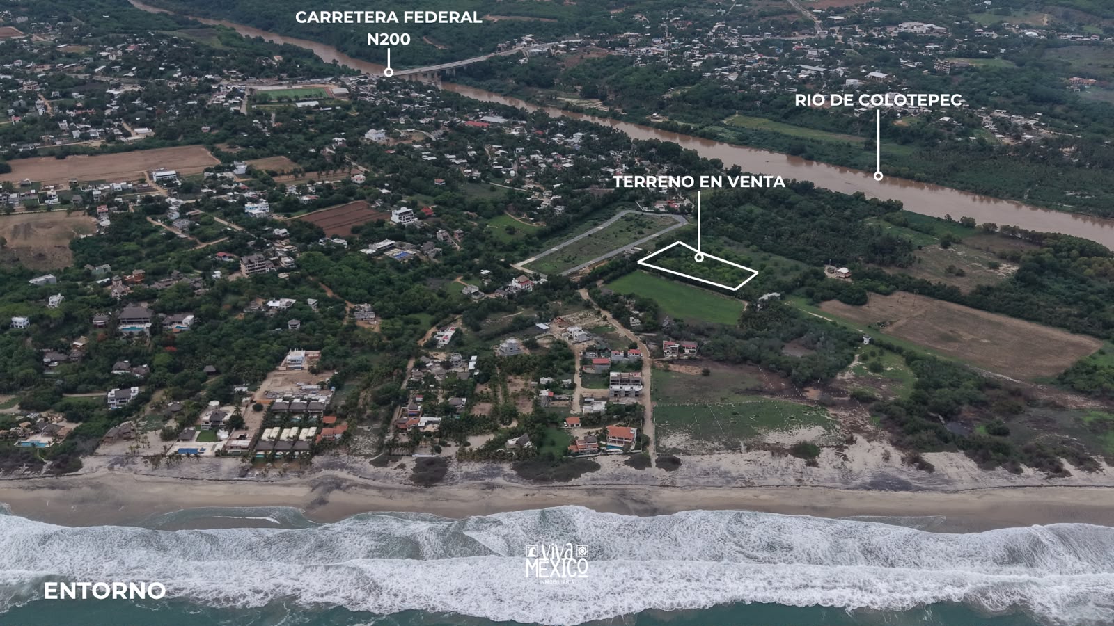 MACROLOTE EN LA BARRA DE COLOTEPEC, PUERTO ESCONDIDO, OAXACA 5