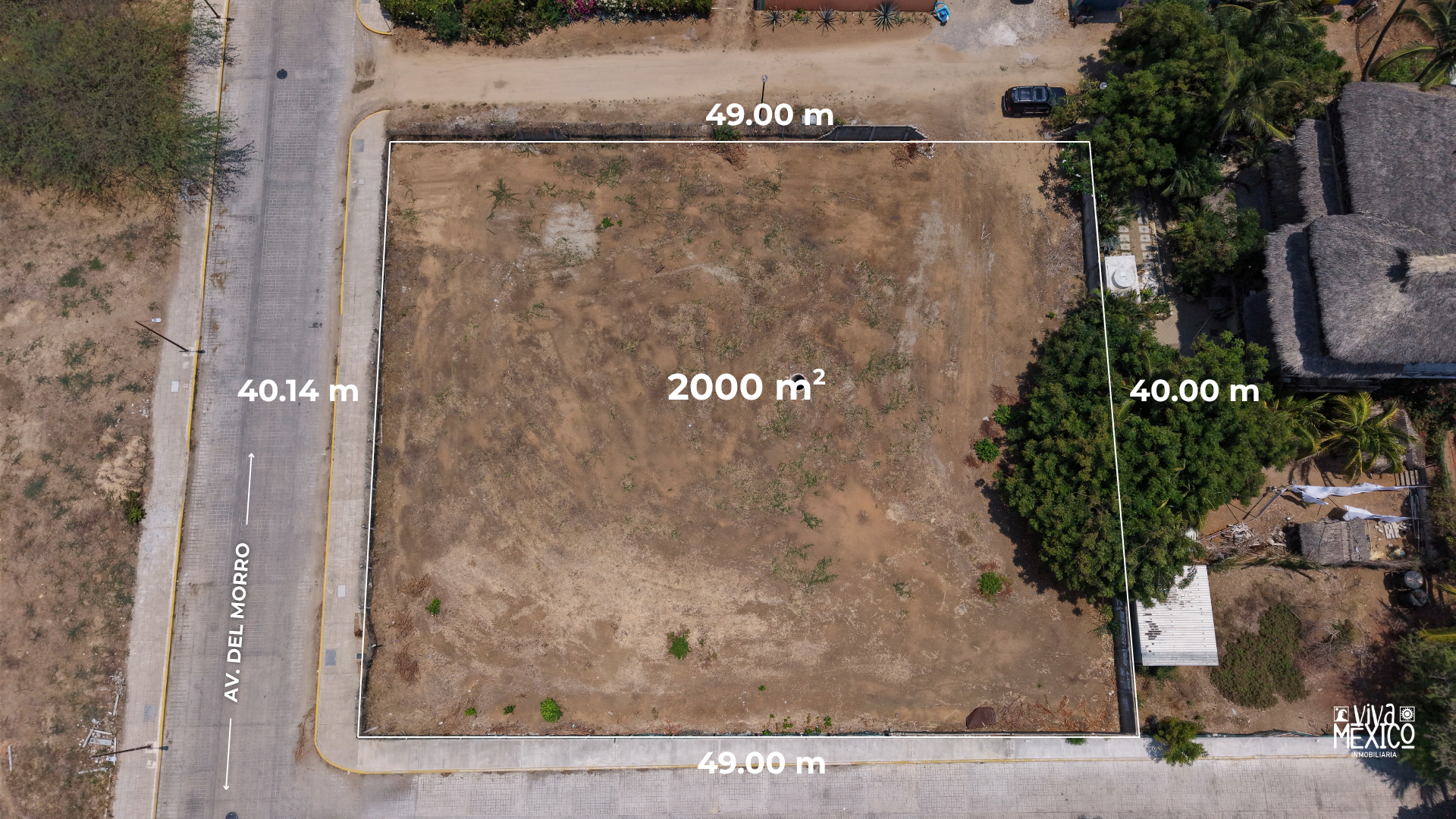 Terreno Av. del Morro-Playa Zicatela 2