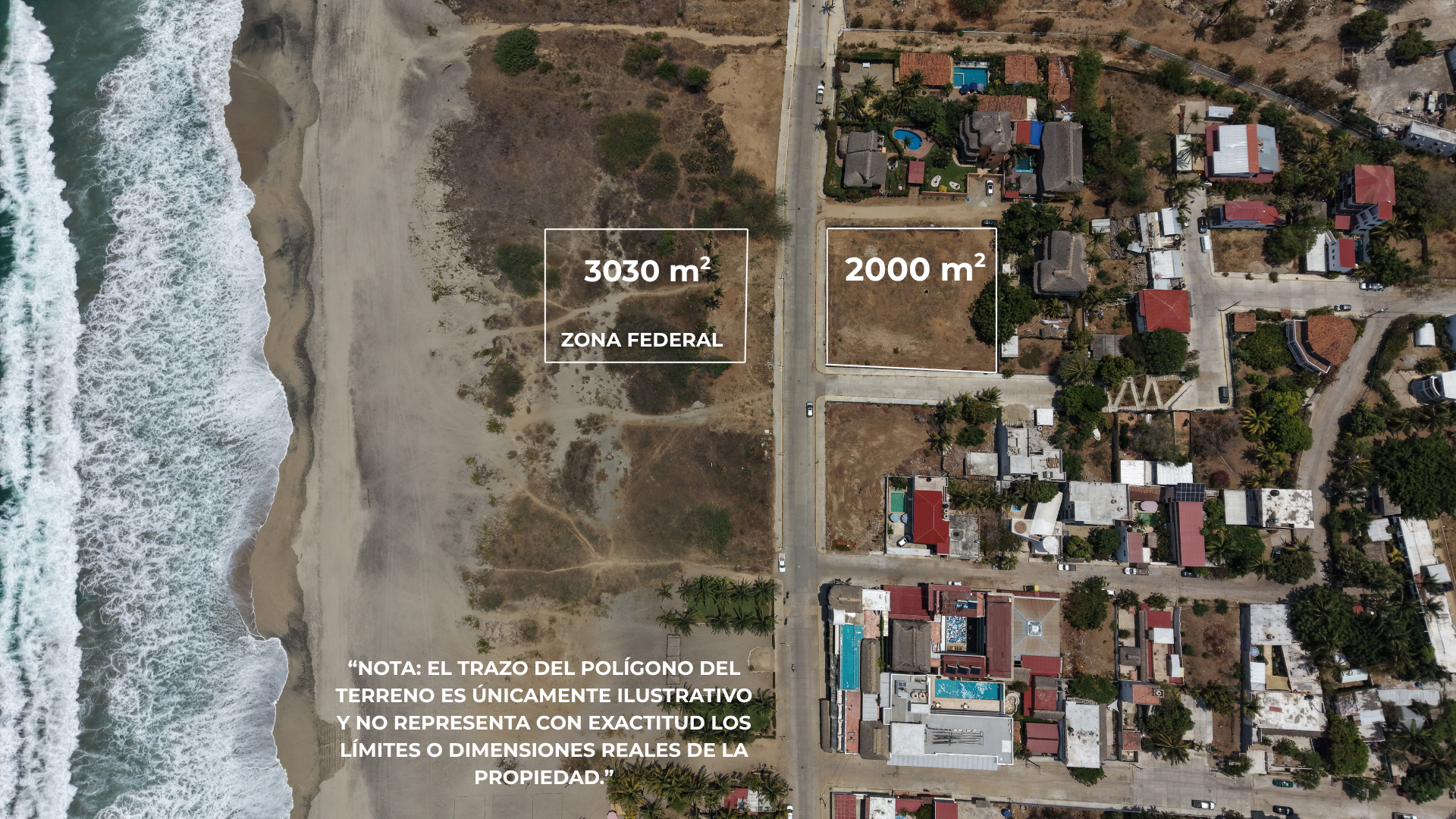 Terreno Av. del Morro-Playa Zicatela 3