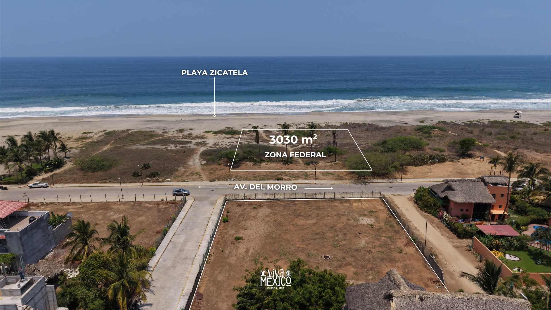 Terreno Av. del Morro-Playa Zicatela 6