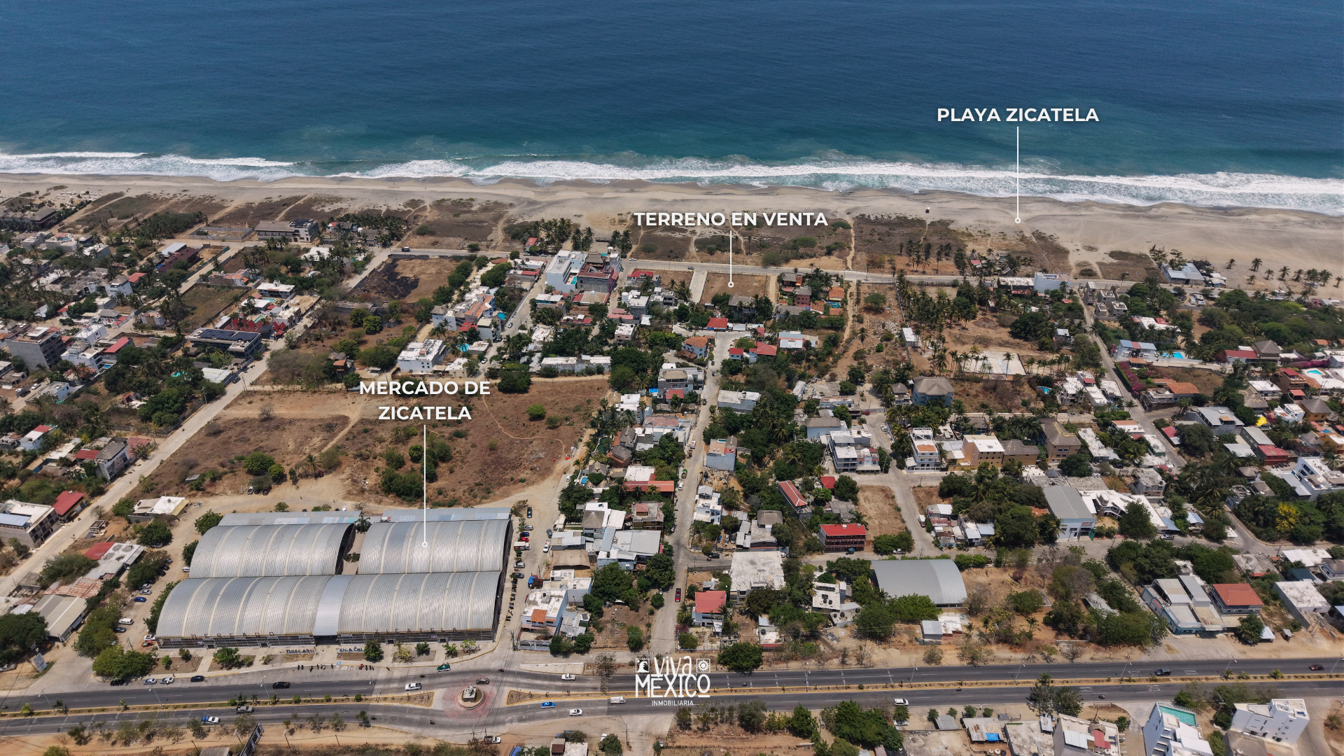 Terreno Av. del Morro-Playa Zicatela 7