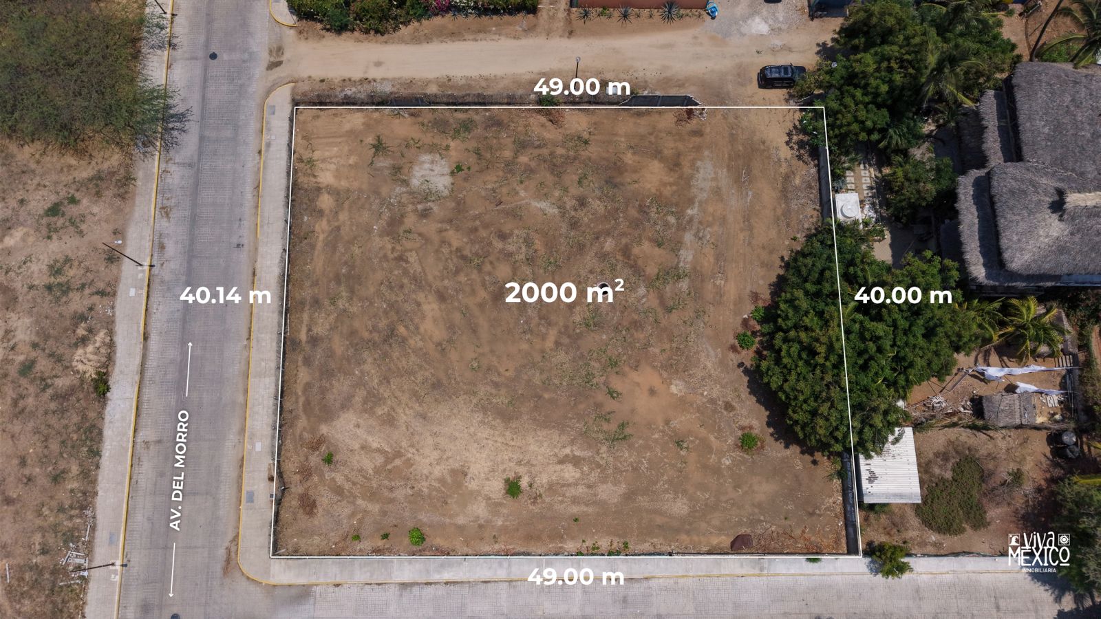 Terreno Av. del Morro-Playa Zicatela 15