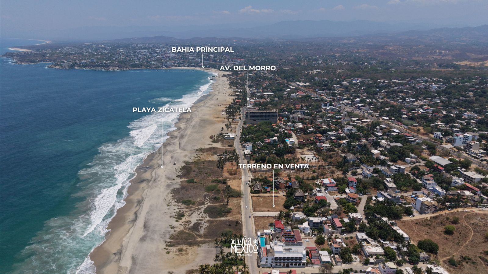 Terreno Av. del Morro-Playa Zicatela 17