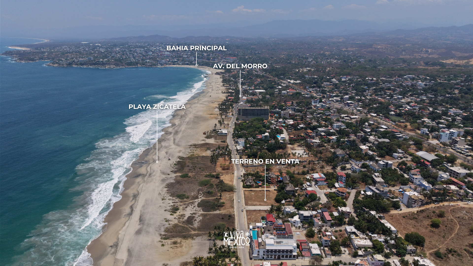 Terreno Av. del Morro-Playa Zicatela 18
