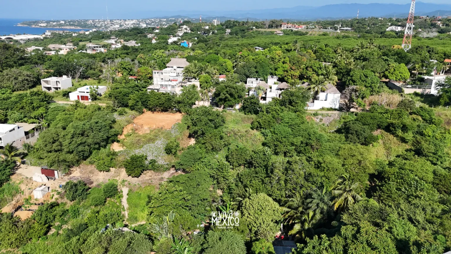 Terreno en venta con vista al mar en Puerto Escondido, Oaxaca 3