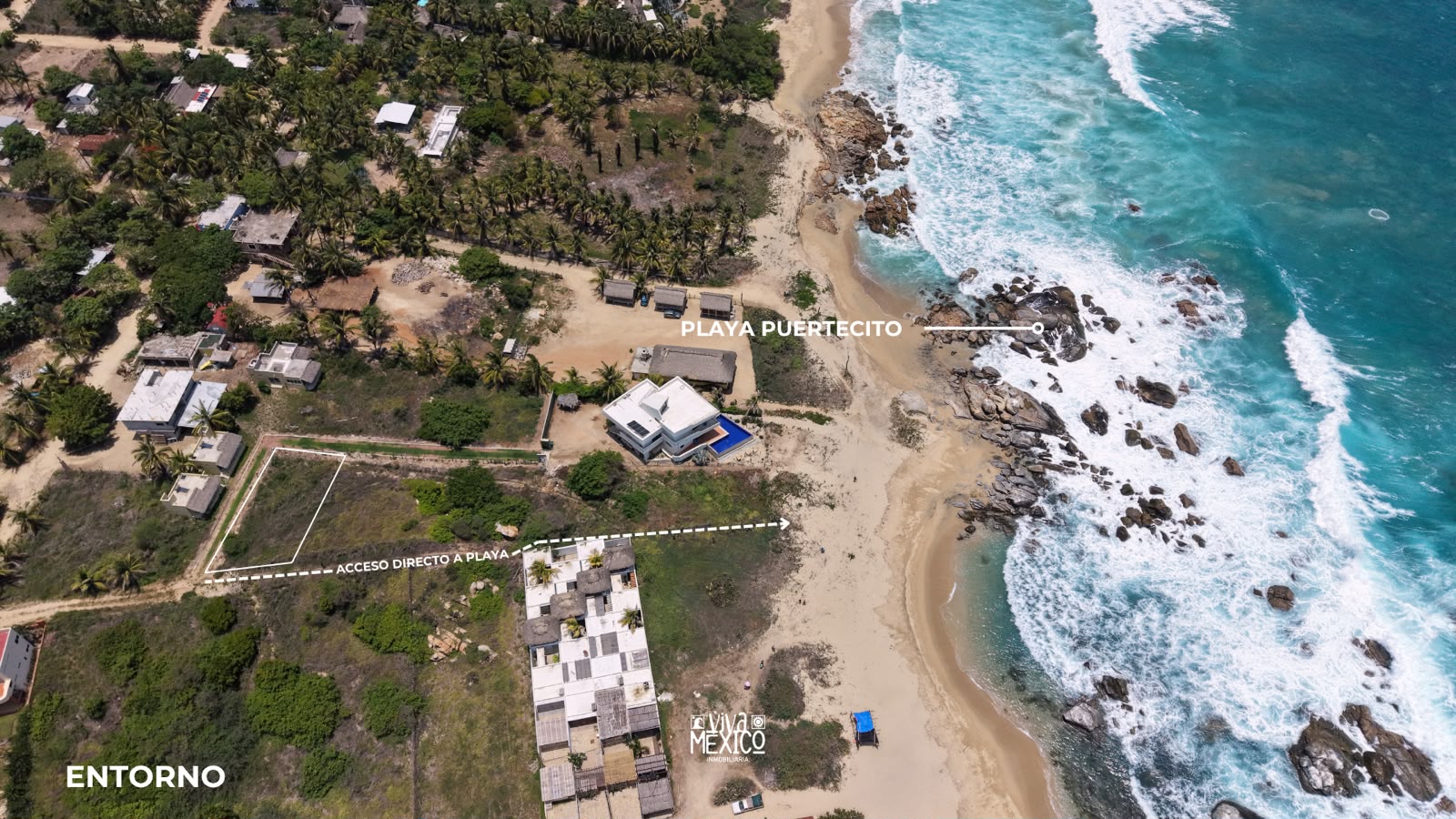 TERRENO PLAYA EL PUERTECITO SEGUNDA LINEA 2