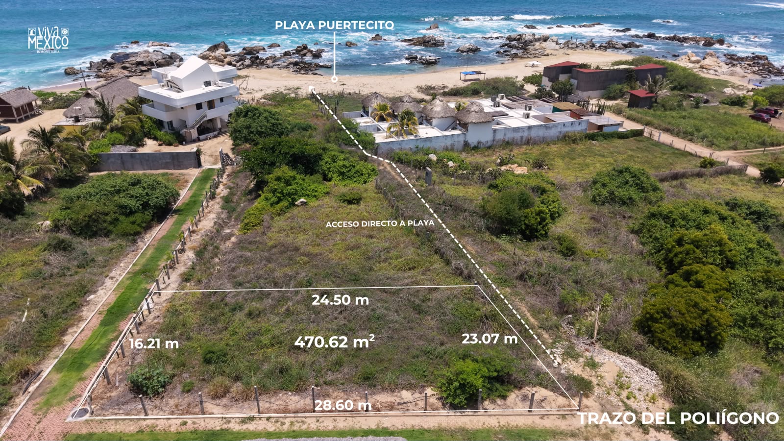 TERRENO PLAYA EL PUERTECITO SEGUNDA LINEA 6