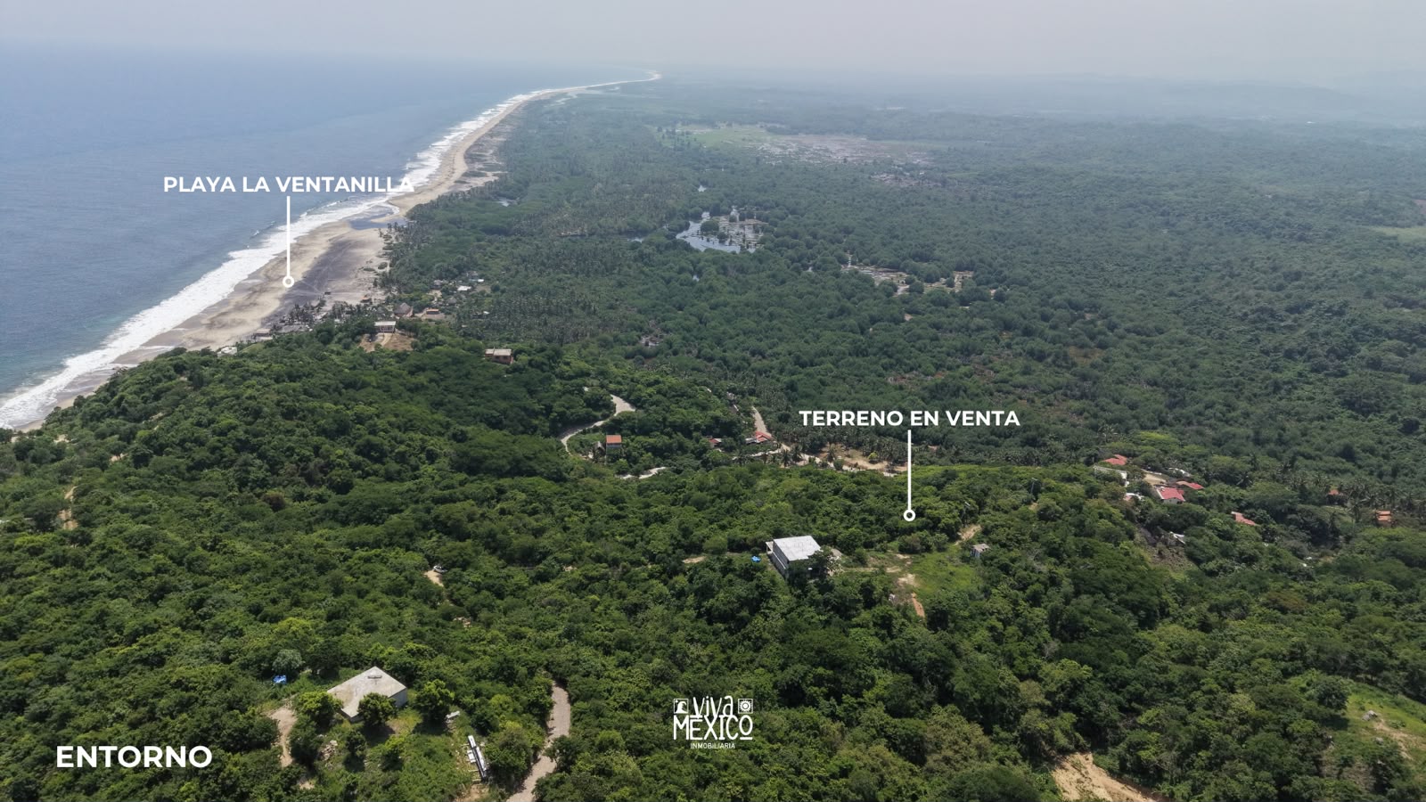 Terreno en venta en La Ventanilla, Santa María Tonameca – Oaxaca | 1,500 m² con vista al mar 6