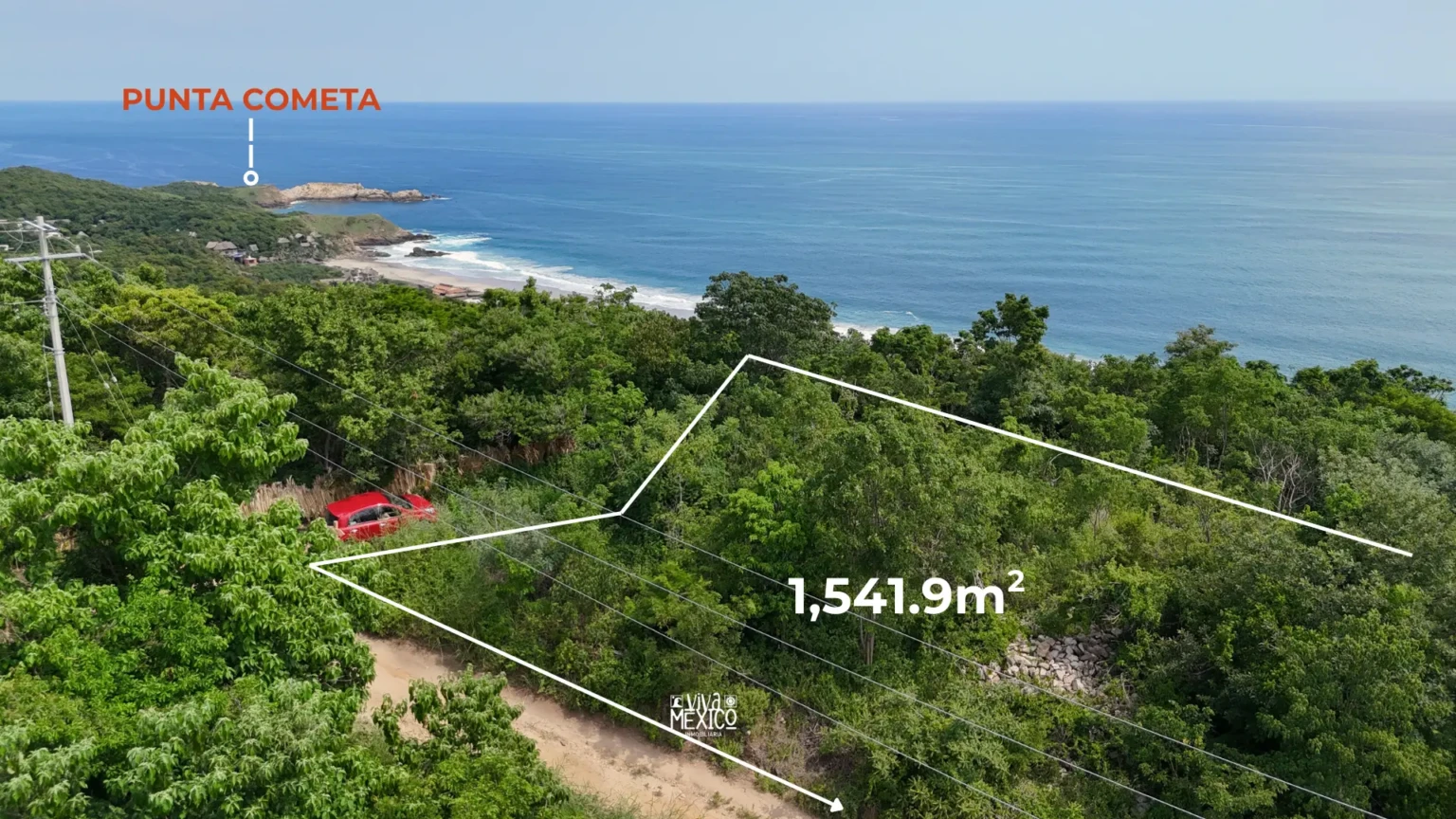 Terreno en Playa Mermejita, Mazunte