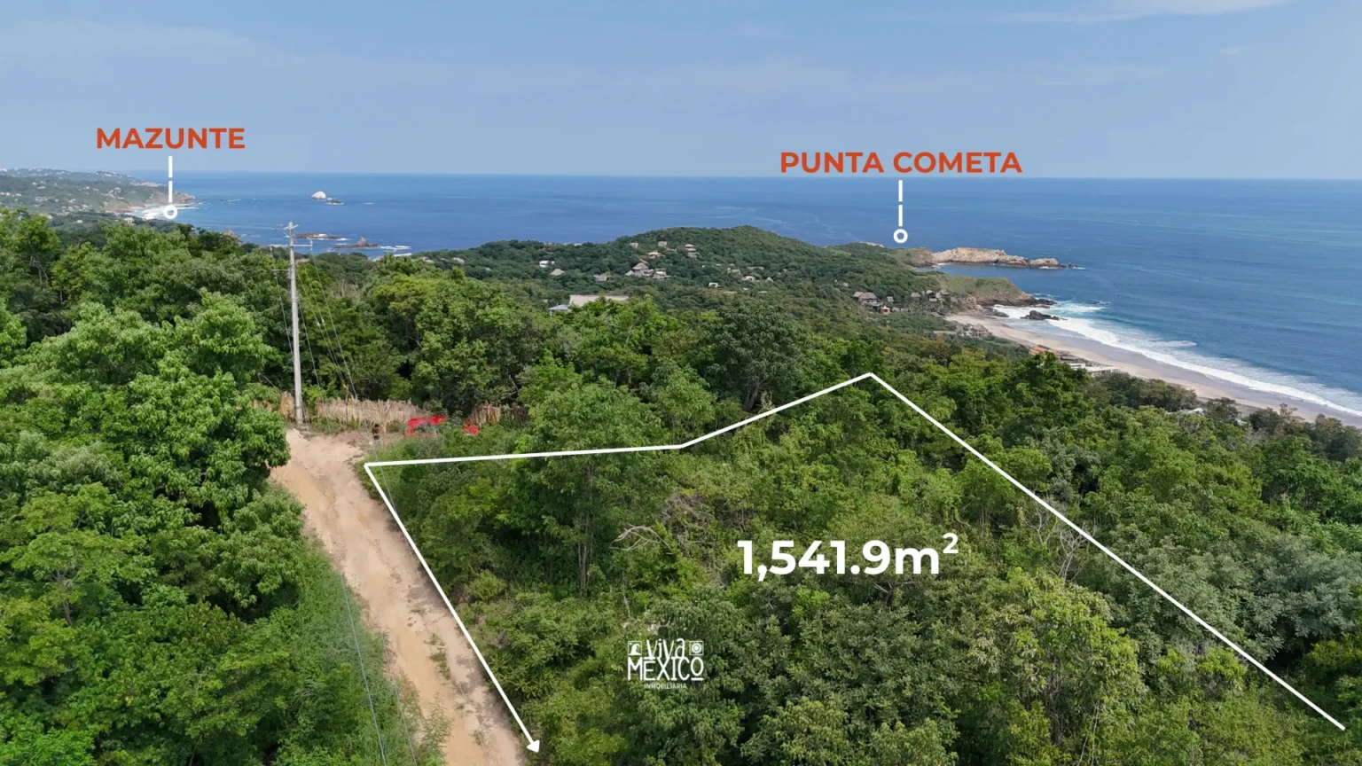 Terreno en Playa Mermejita, Mazunte 3