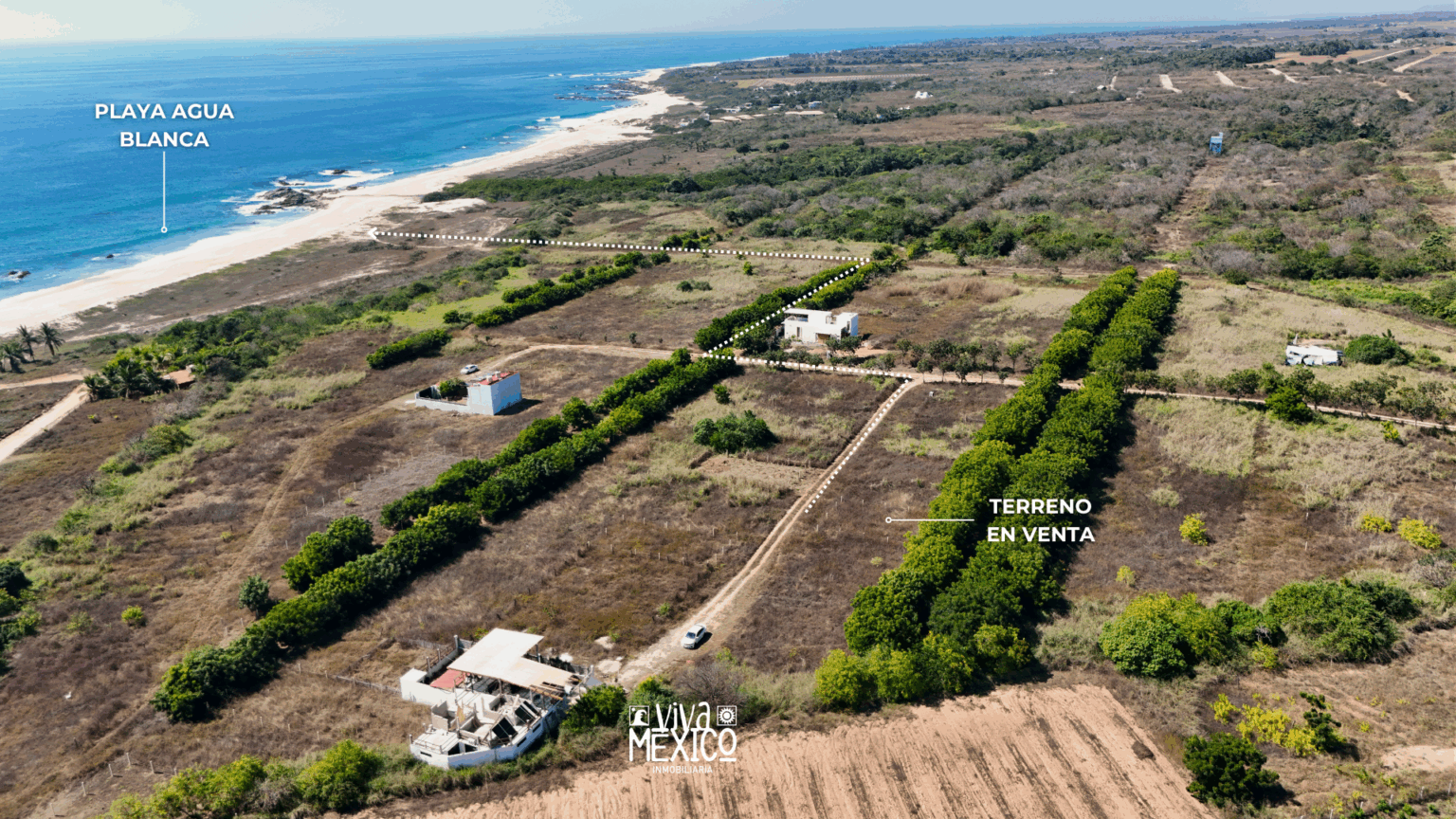 Terreno en Playa Agua Blanca, Oaxaca 5