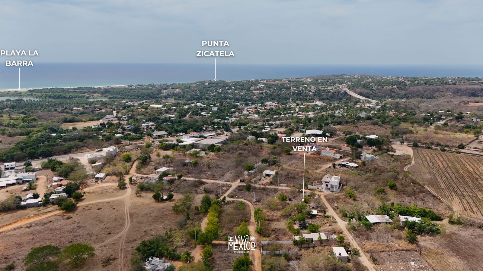 Terreno en Barra de Navidad – Puerto Escondido, Oaxaca