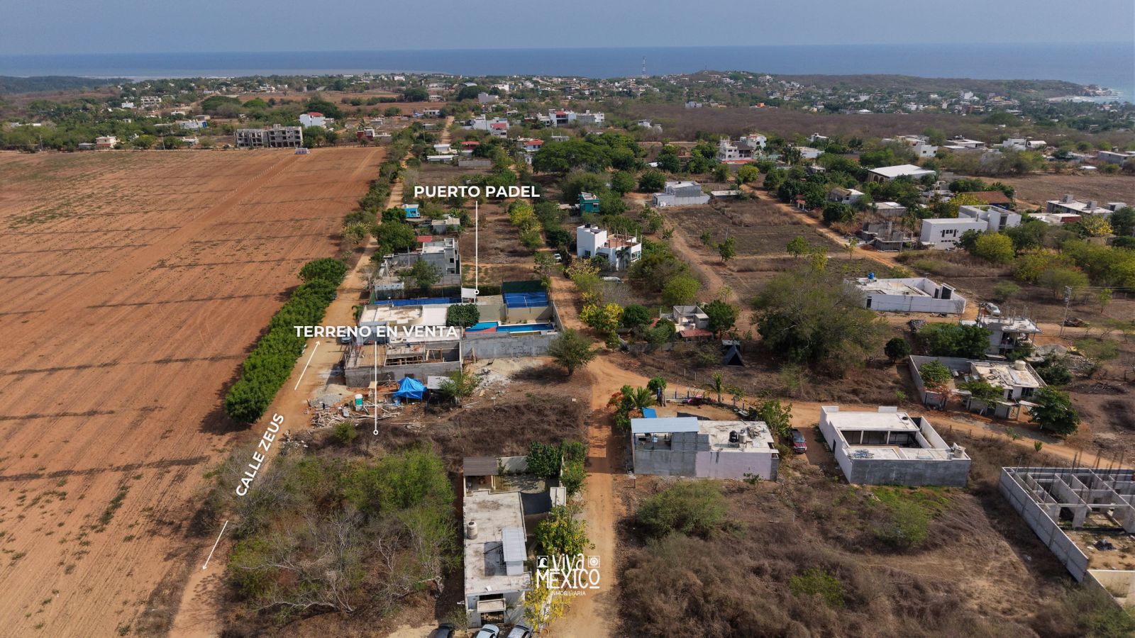 Terreno en venta en La Barra de Colotepec – Puerto Escondido, Oaxaca