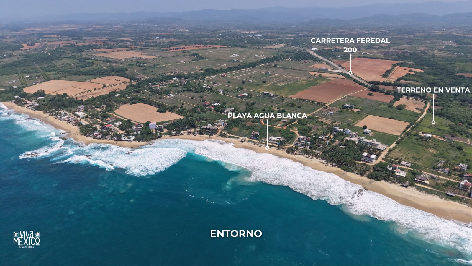 Terreno en Playa Agua Blanca con Vista al Mar 9