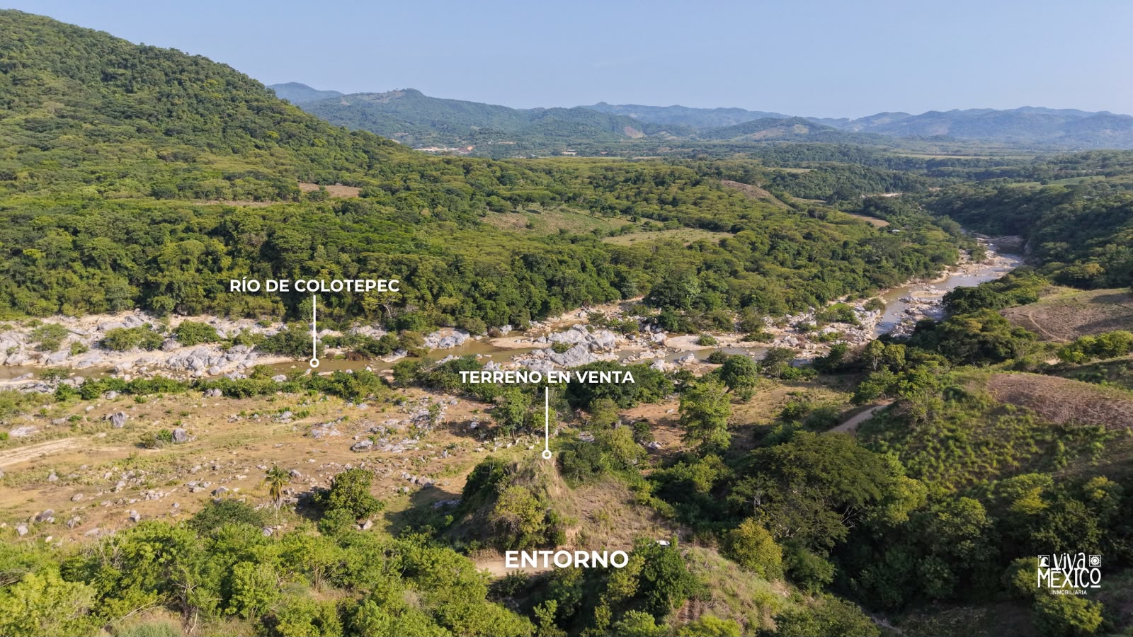 Terreno en Venta Frente al Rio del Quequestle, Santa Maria Colotepec 9