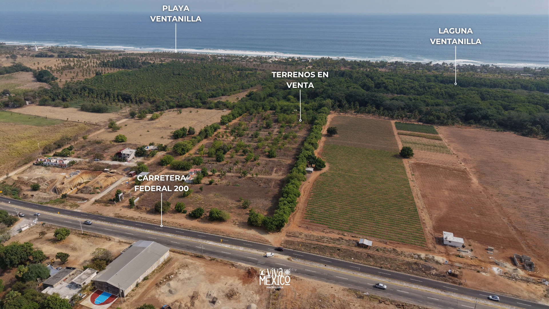 Lots for Sale near Residencial Costa Cumana – Ventanilla Beach, Oaxaca 4