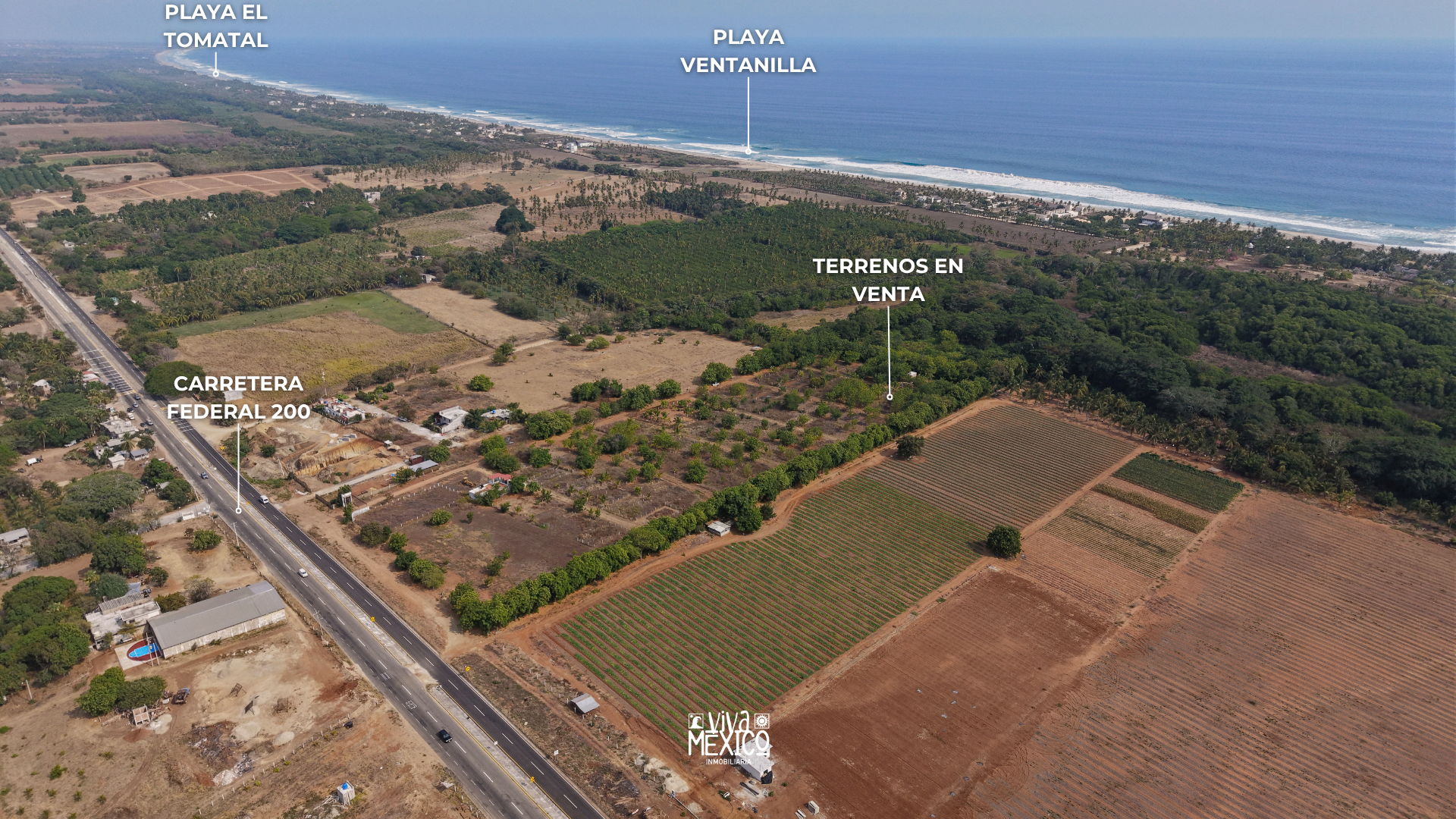 Lots for Sale near Residencial Costa Cumana – Ventanilla Beach, Oaxaca 9