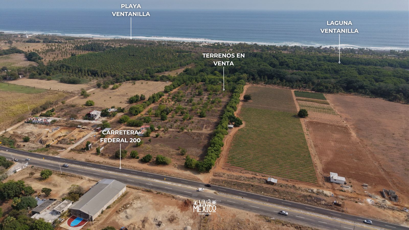 Lots for Sale near Residencial Costa Cumana – Ventanilla Beach, Oaxaca 17