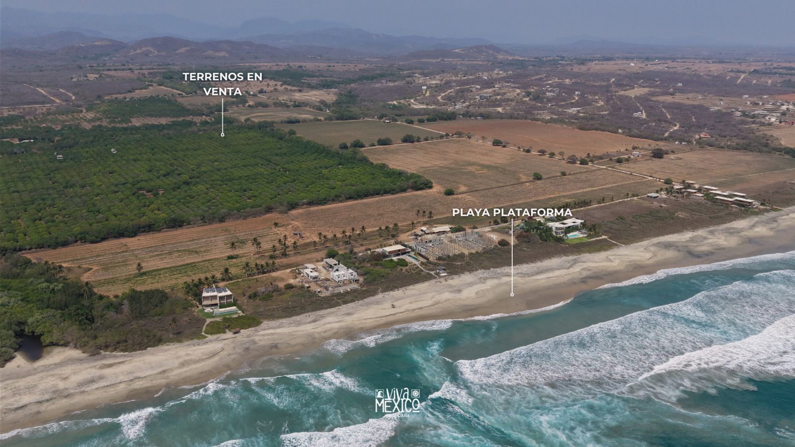 Lots for Sale in Fracc. Plataforma, near the Sea – Santa María Colotepec, Oaxaca