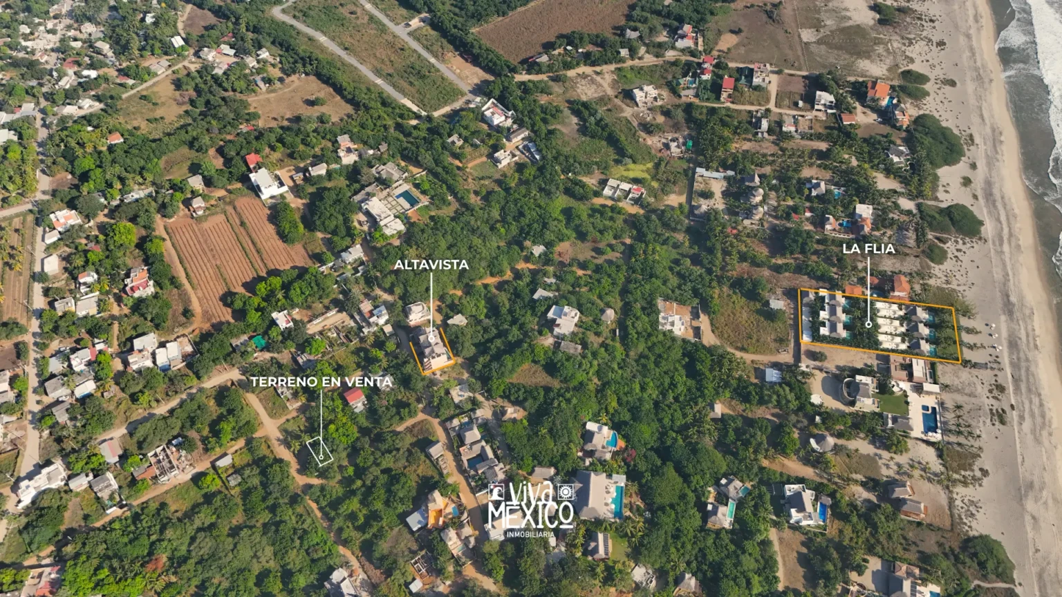 Land for sale in La Barra Colotepec, Puerto Escondido, Oaxaca