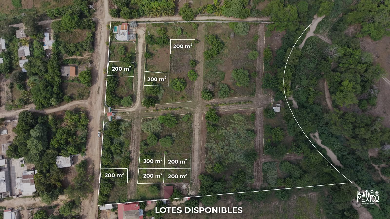 Lotes en Venta en Portales del Río – Bajos de Chila, Tres Palma, Oaxaca 3
