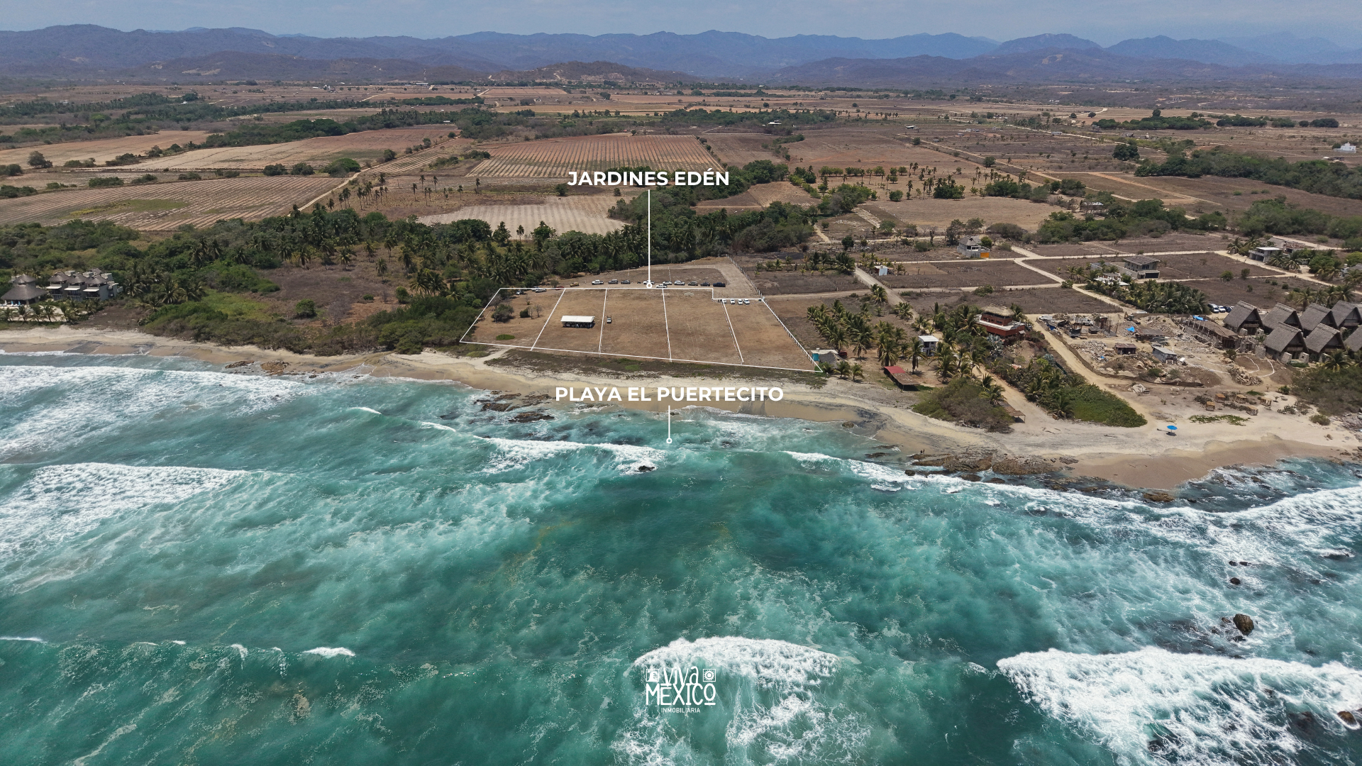 Residencial Jardines, Beachfront Land at El Puertecito Beach, Oaxaca 3