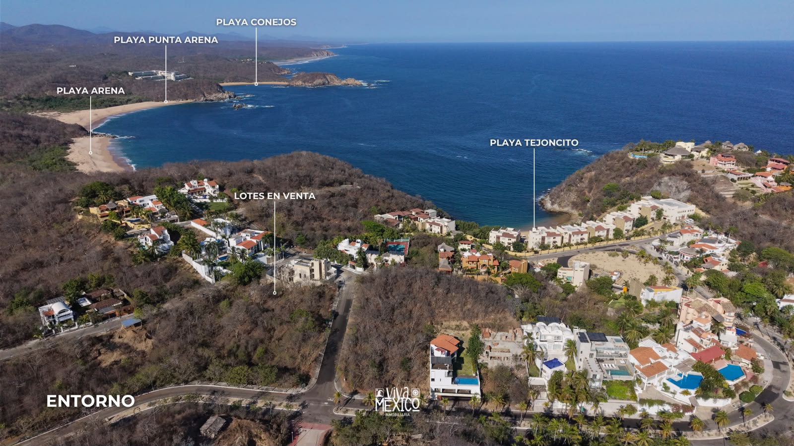 Terrenos en Residencial Bahías Conejos, Huatulco, Oaxaca 8