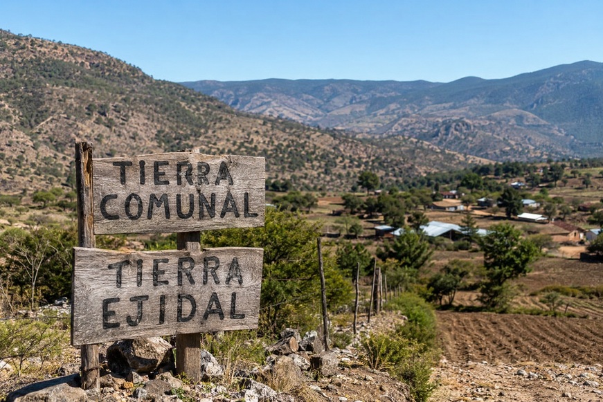 ¿Cuál es la diferencia entre bienes comunales y ejidales?