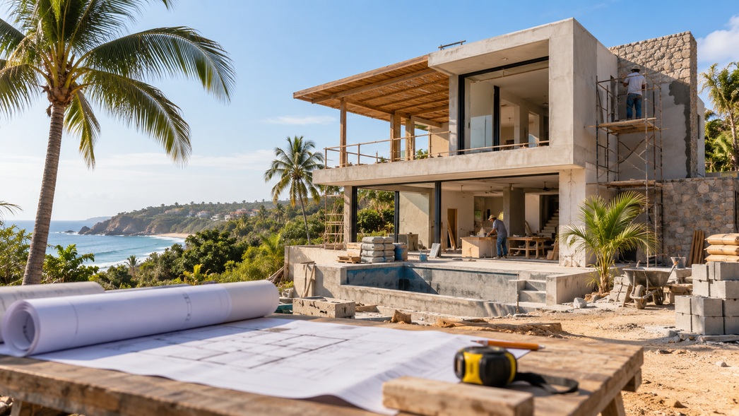 ¿Cuánto cuesta construir una casa en Puerto Escondido?