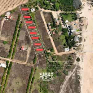 Terrenos en Agua Blanca con vista y cercanía al Mar