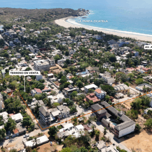 Terreno Punta Zicatela- Colima